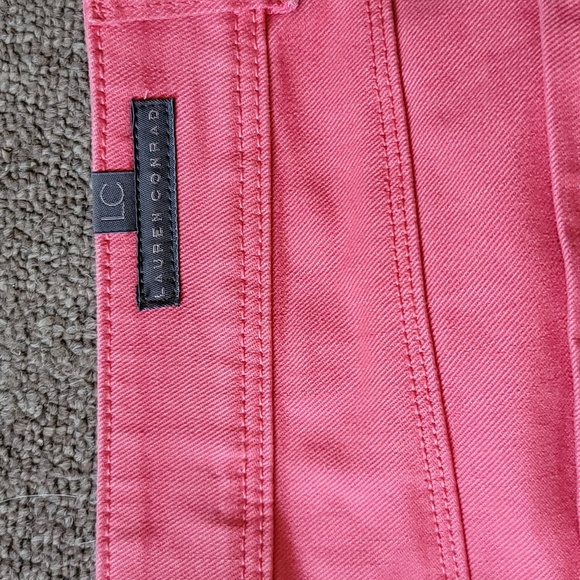 Lauren Conrad size 12 peachy pink pants (has a stretch to it)! - Picture 13 of 14